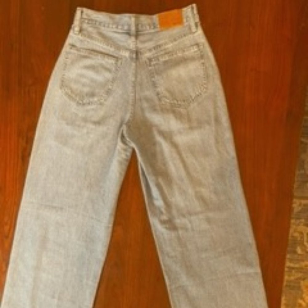 Superwide-Leg Jeans in Lockland Wash: Button-Fly Edition